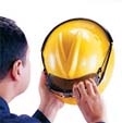 MSA-449895                     GOGGLE RETAINER FOR FULL BRIM HARD HAT from